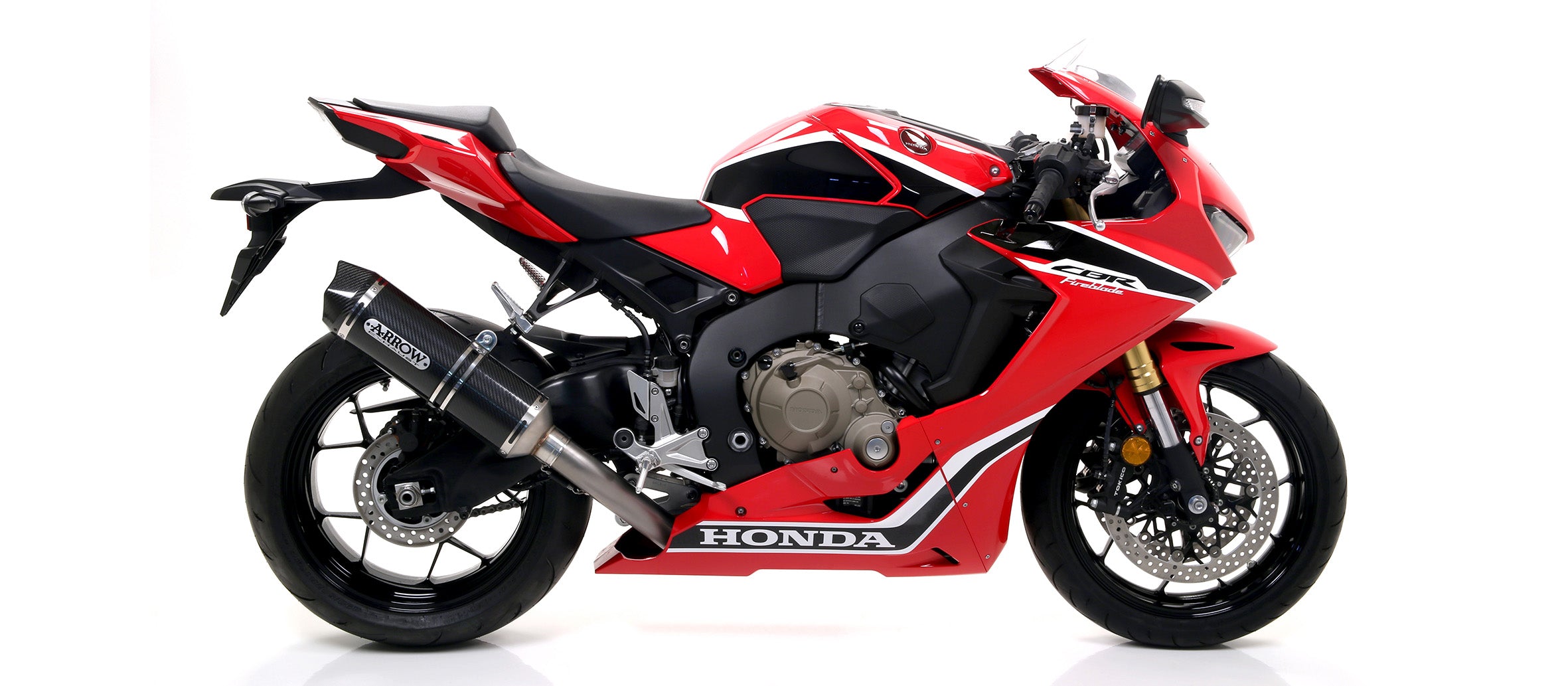 SILENCER RACE-TECH TITANIUM-CARB ARROW HONDA CBR 1000 RR 2017-19