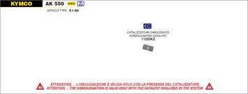 CATALIZZATORE ARROW OMOLOGATO HONDA ADV 350 2022