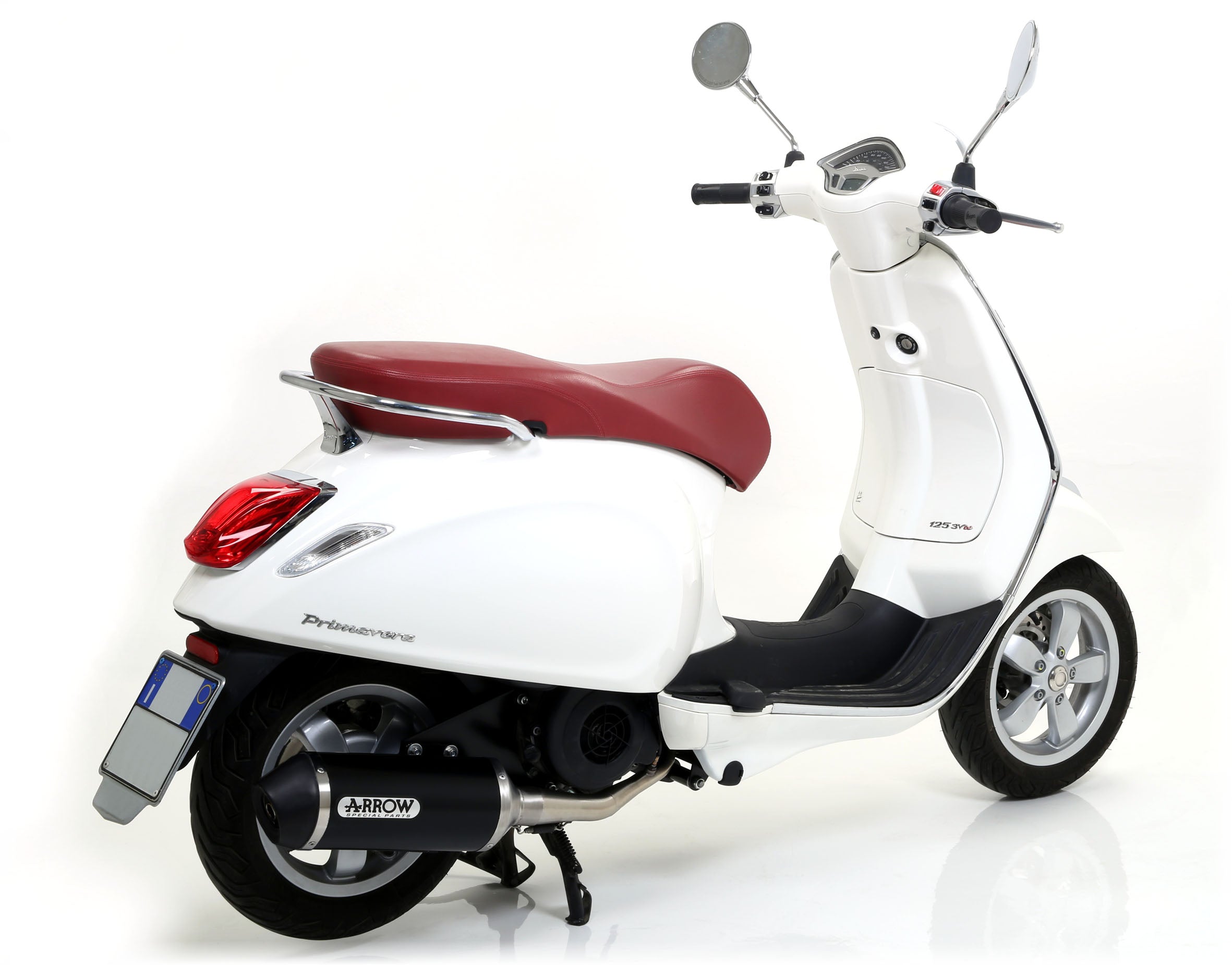 SCARICO COMPLETO OMOLOGATO NERO ARROW PIAGGIO VESPA PRIMAVERA 125 14-16