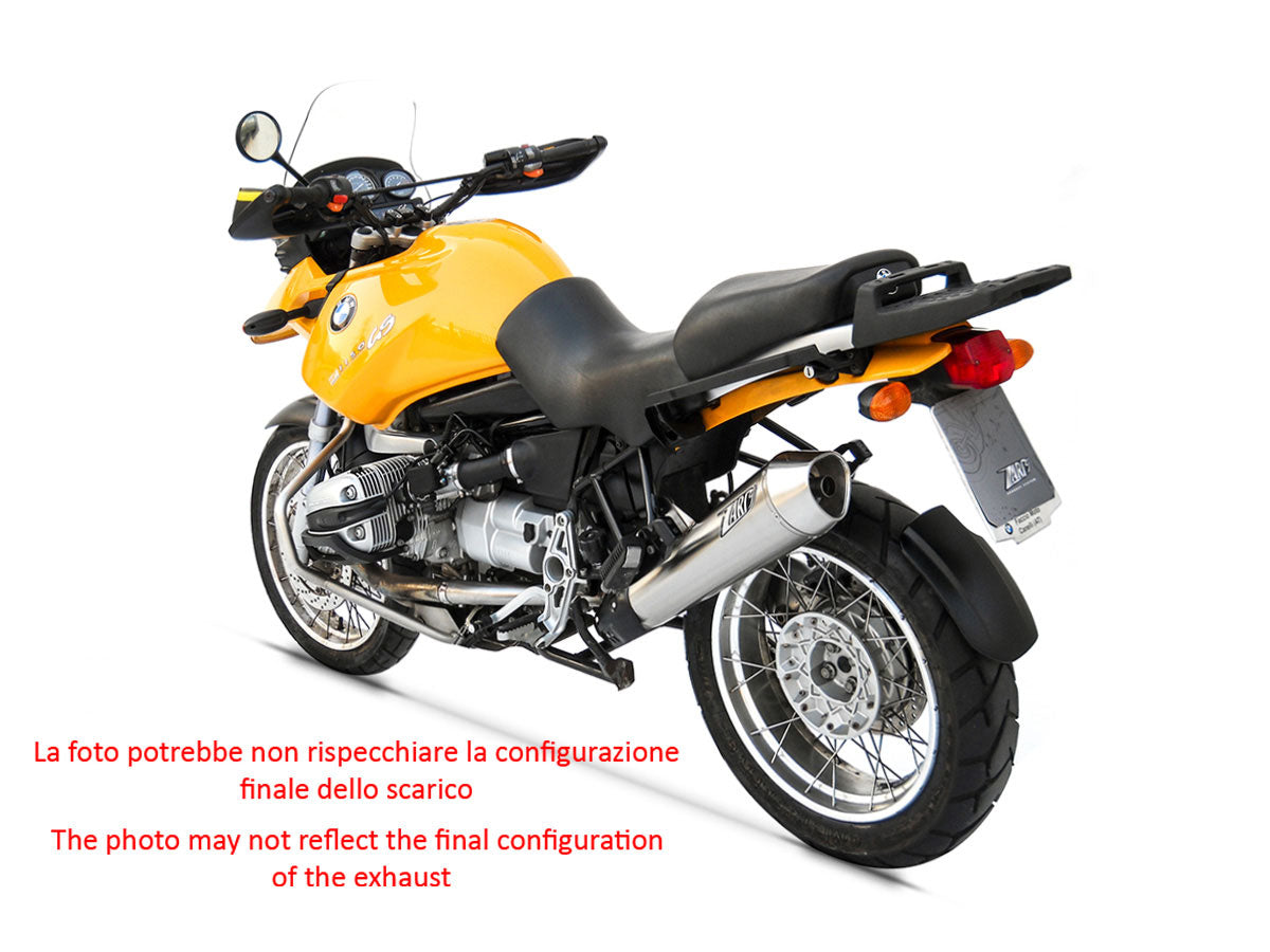 TERMINALE SCARICO ZARD CONICO ACCIAIO INOX RACING BMW R 1150 GS 1999 - 07