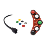 STREET VERSION LEFT HANDLEBAR SWITCH RED JETPRIME KAWASAKI NINJA H2R 2015 - 20