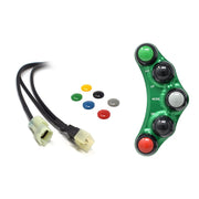 RACING LEFT HANDLEBAR SWITCH GREEN JETPRIME KAWASAKI NINJA ZX10R 2016 - 20