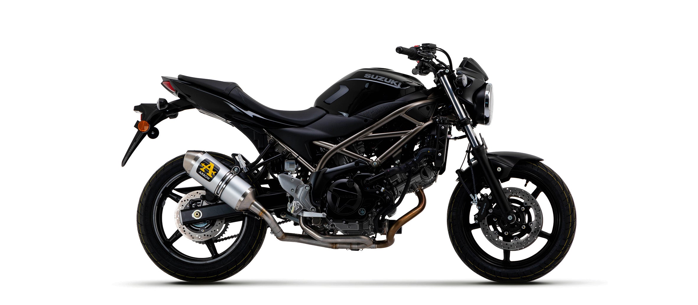 SCARICO MARMITTA RACE-TECH TITANIO-CARBONIO ARROW SUZUKI SV 650 2016-22