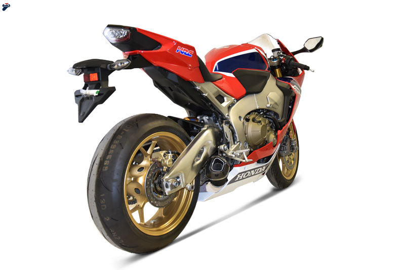 COMPLETE EXHAUST TERMIGNONI CONICAL TITNIUM BLACK RACING HONDA CBR 1000 2017-19