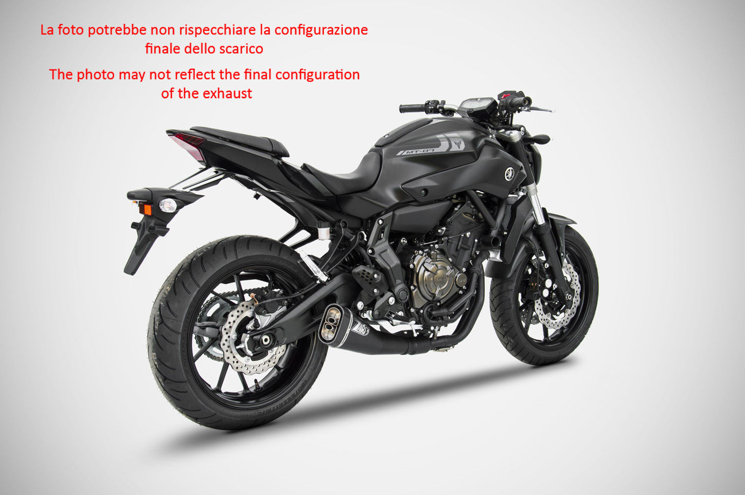 EXHAUST ZARD SHORT RACING STAINLESS STEEL-STEEL YAMAHA MT 09 2013-16