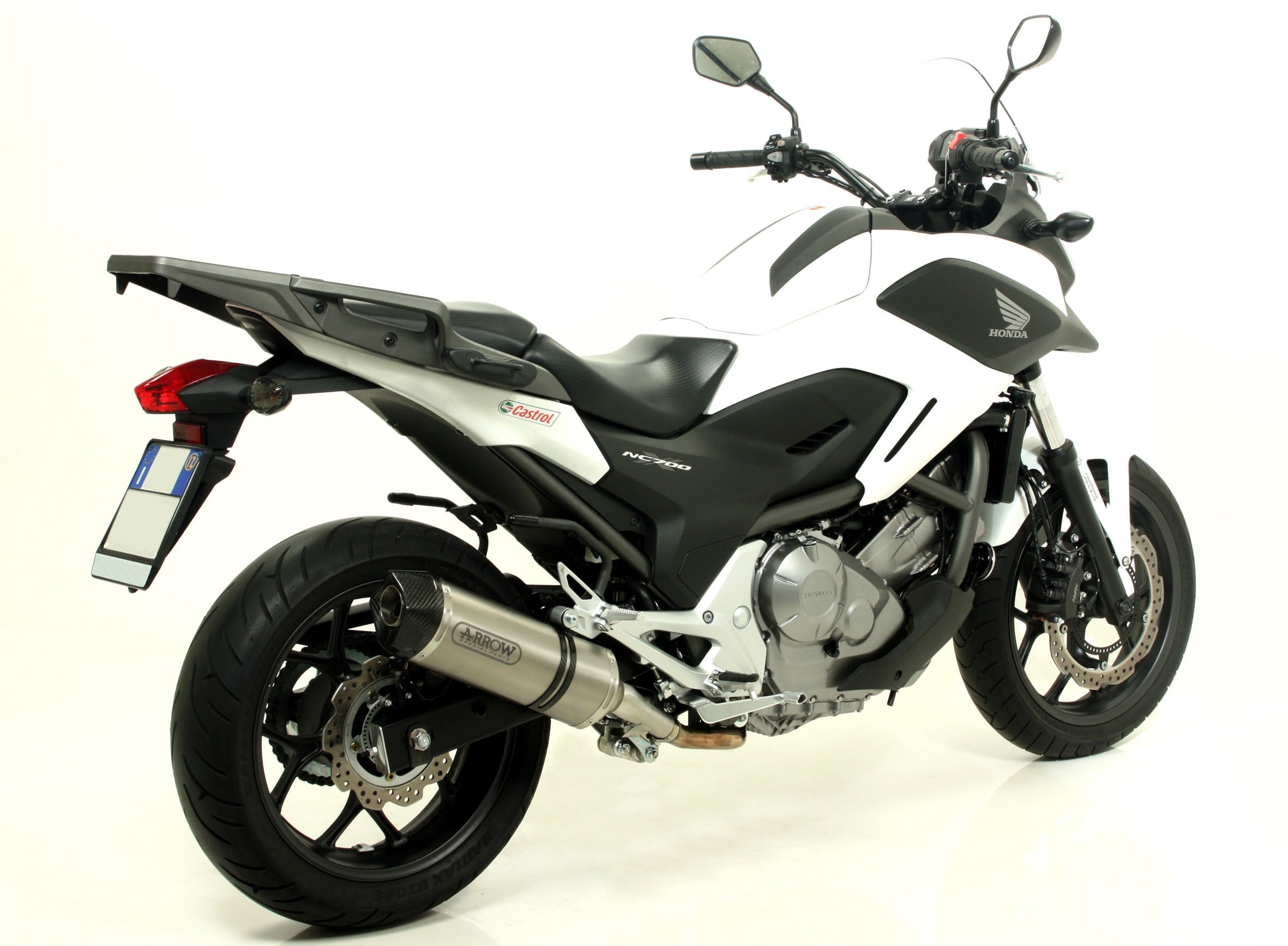 SILENCER RACE-TECH TITANIUM-CARB ARROW HONDA NC 700 X 2012-13