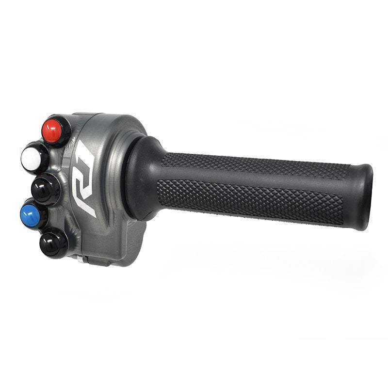 RIGHT SWITCH + GAS INTEGRATED CONTROLS TITANIUM JETPRIME YAMAHA YZF R1 2020>