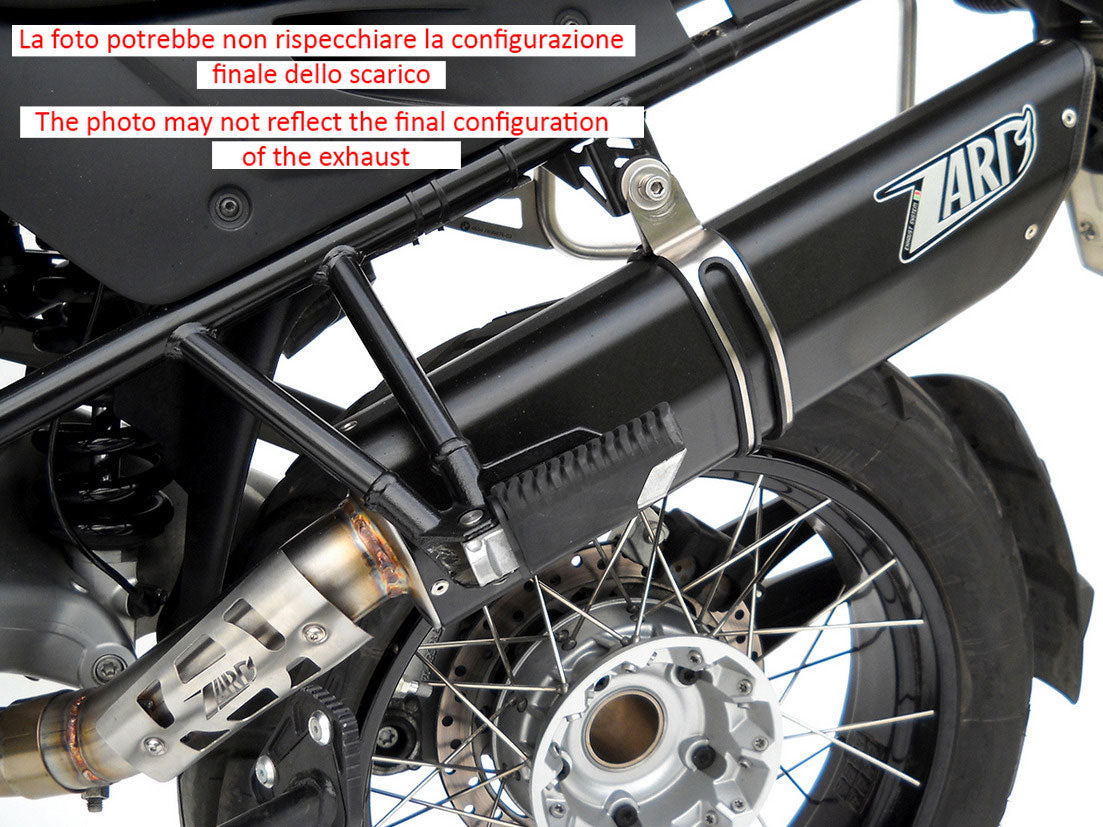 TERMINALE SCARICO ZARD PENTA ALLUMINIO NERO RACING BMW R 1200 GS ADV 2004-09