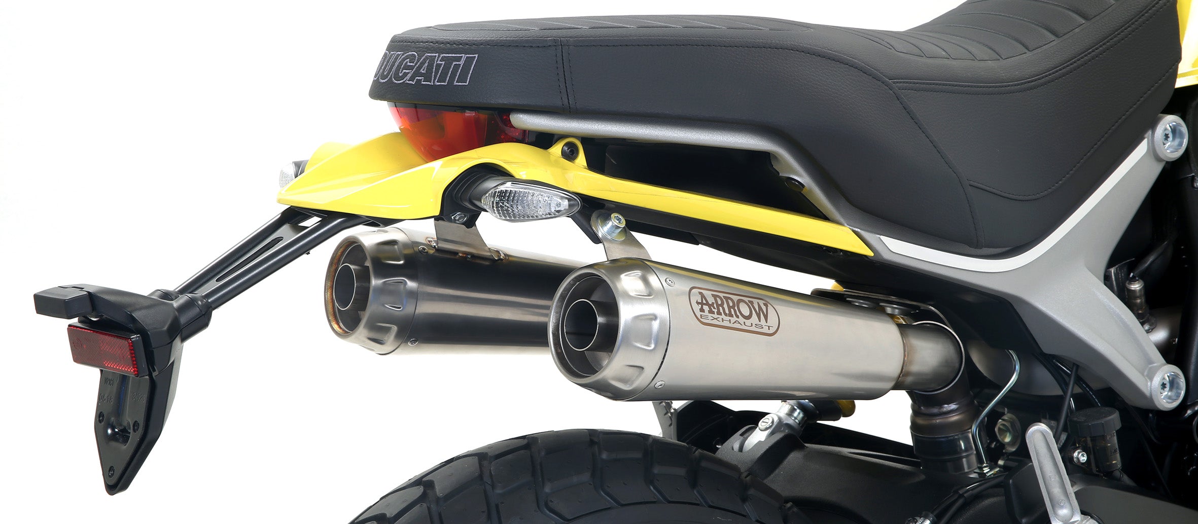 SILENCER PRO-RACE NICHROM (DX+SX) ARROW DUCATI SCRAMBLER 1100 2018-19