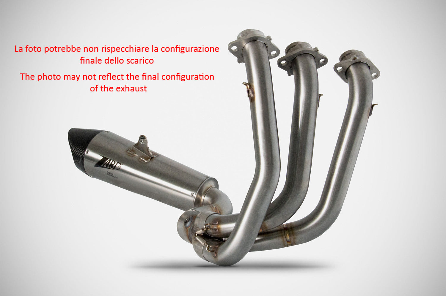 COMPLETE EXHAUST ZARD STEEL APPROVED EURO5 TRIUMPH TIGER SPORT 660 2021-23