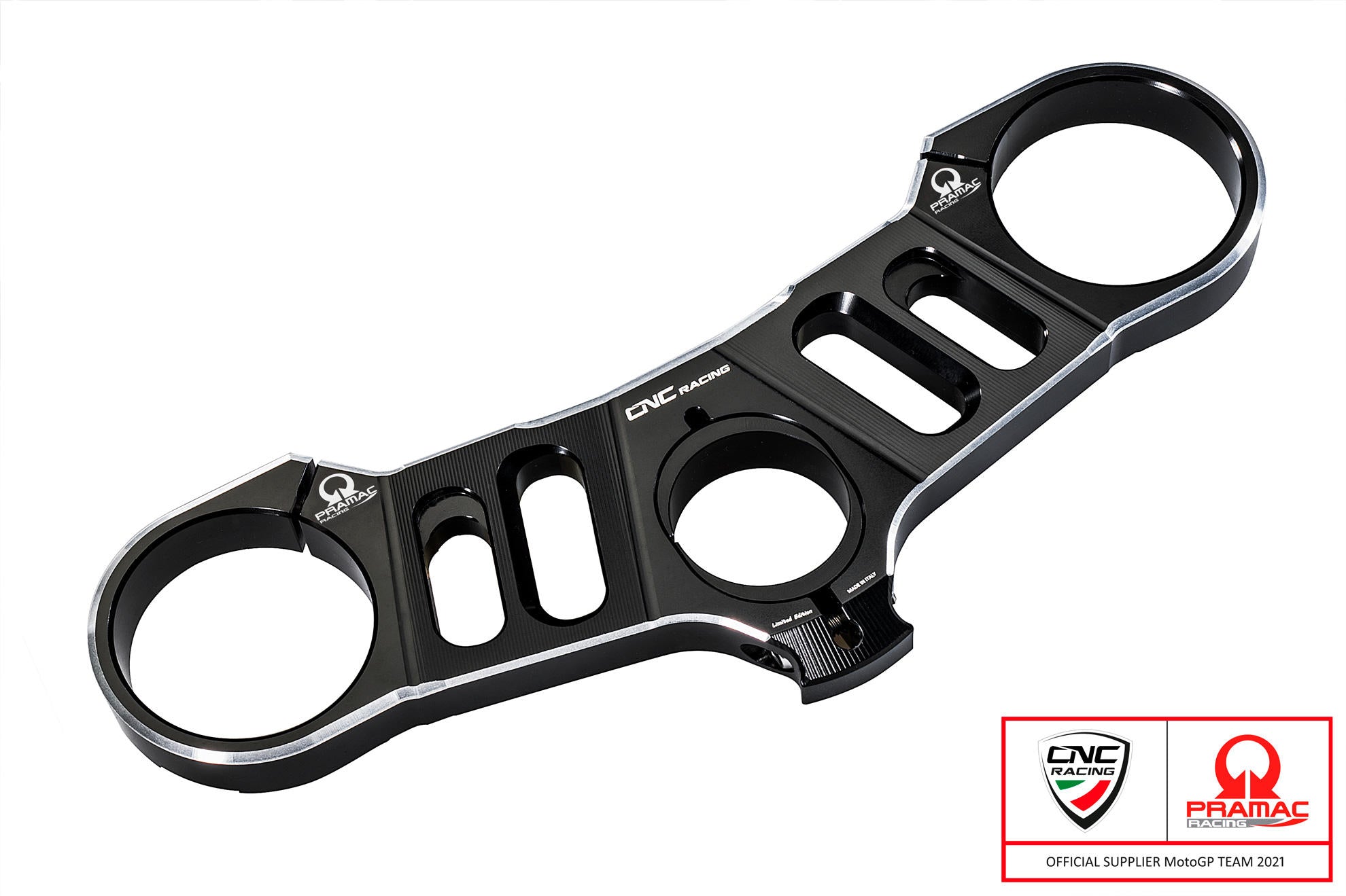 PIASTRA STERZO SUPERIORE OFFSET VARIABILE PRAMAC CNC RACING DUCATI 1199 PANIGALE
