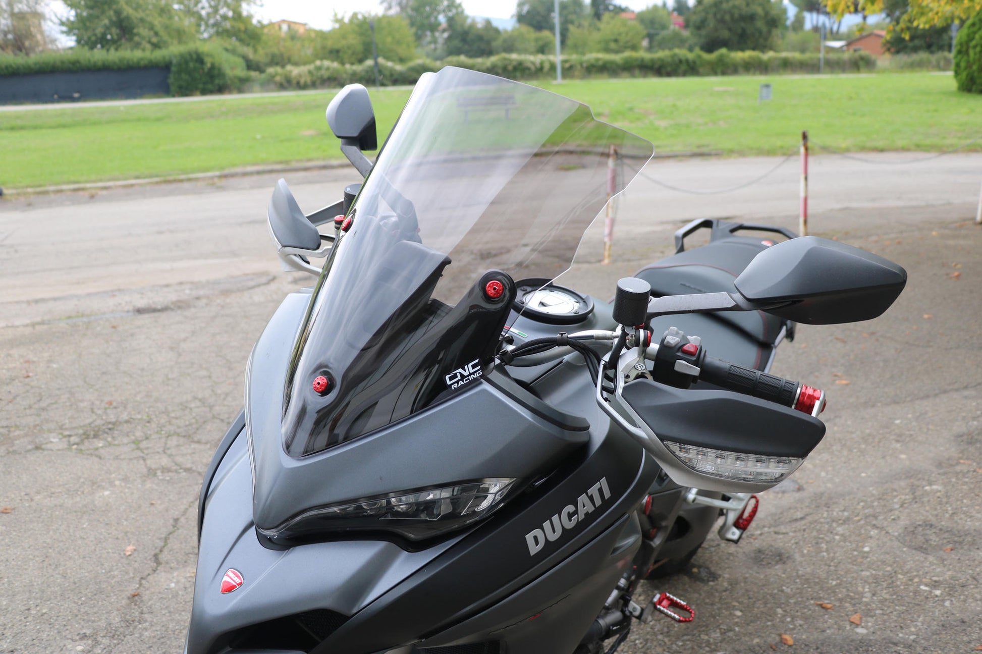 CUPOLINO TOURING FUME CNC RACING DUCATI MULTISTRADA 1200 -- / S 2015 - 17