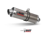 A.001.LN TERMINALE SCARICO TITANIO MIVV OVAL APRILIA RSV 1000 1998 - 03