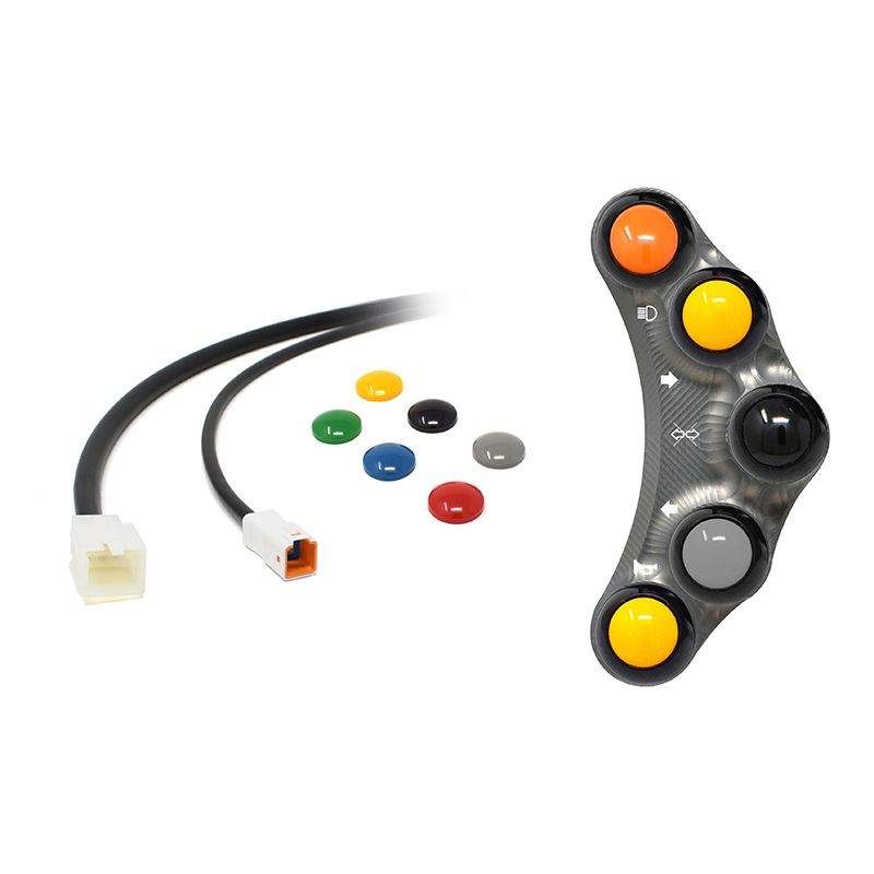 STREET VERSION LEFT SWITCH TITANIUM JETPRIME MV AGUSTA TURISMO VELOCE 2015-20