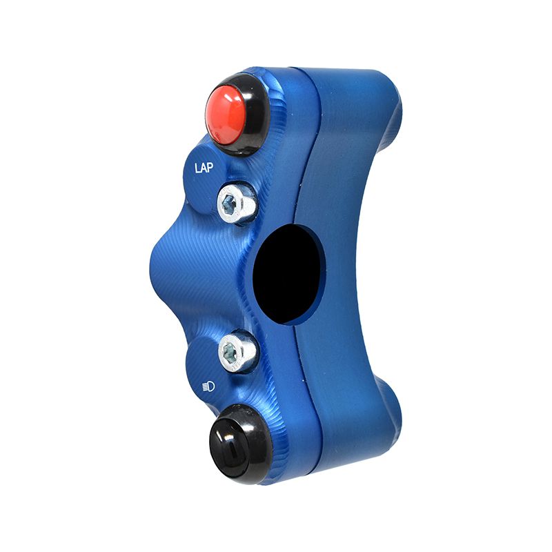RACING LEFT HANDLEBAR SWITCH BLUE JETPRIME BMW S 1000 RR 2009 - 14