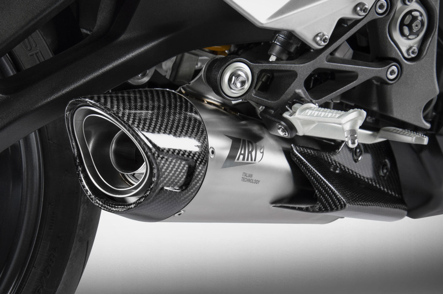 SILENCER EXHAUST ZARD STAINLESS STEEL RACING TRIUMPH STREET TRIPLE 765 2020-22