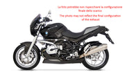 TERMINALE SCARICO ZARD CONICO INOX LUCIDO RACING BMW R 1200 R 2009 - 10
