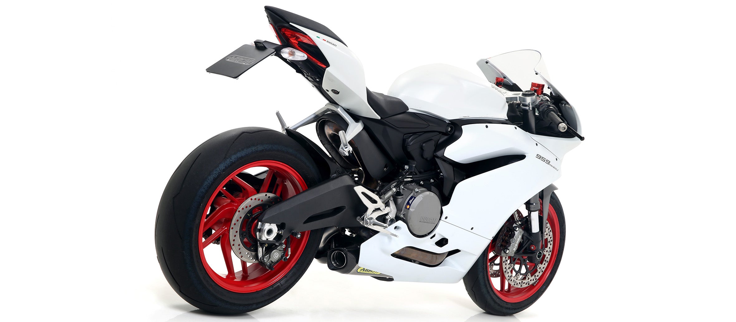 SILENCER WORKS TITANIUM (DX+SX)-CARB ARROW DUCATI PANIGALE 959 2016-19