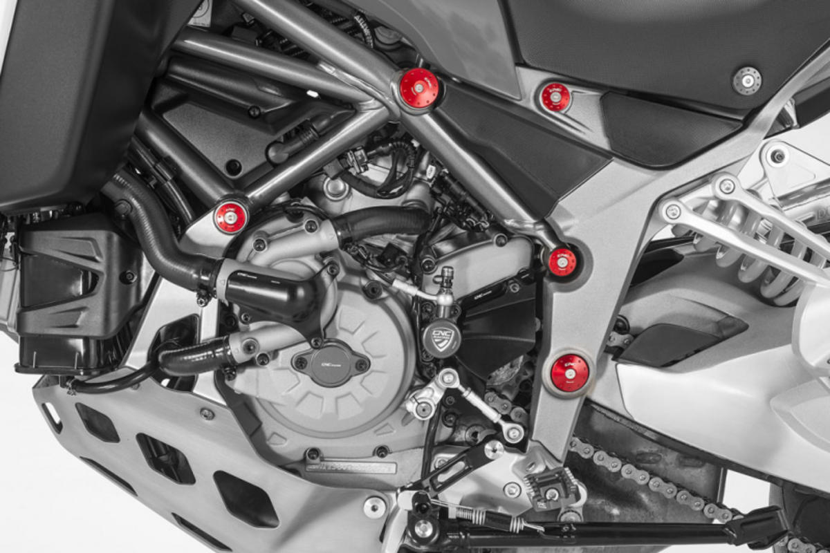 Frame caps kit CNC RACING DUCATI MULTISTRADA 1200 / 1260 ENDURO