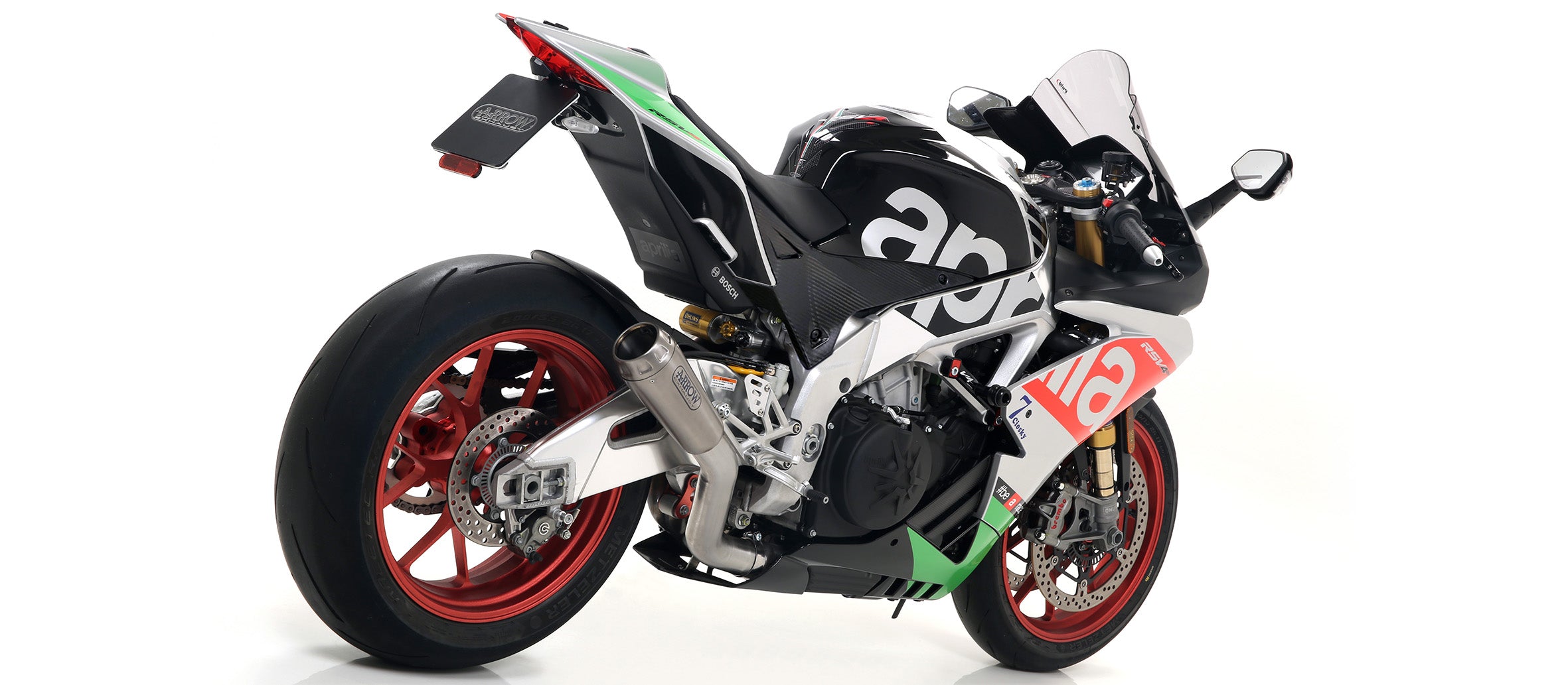 KIT SILENCER PRO-RACE NICHROM ARROW APRILIA RSV 4 RR 2017-18