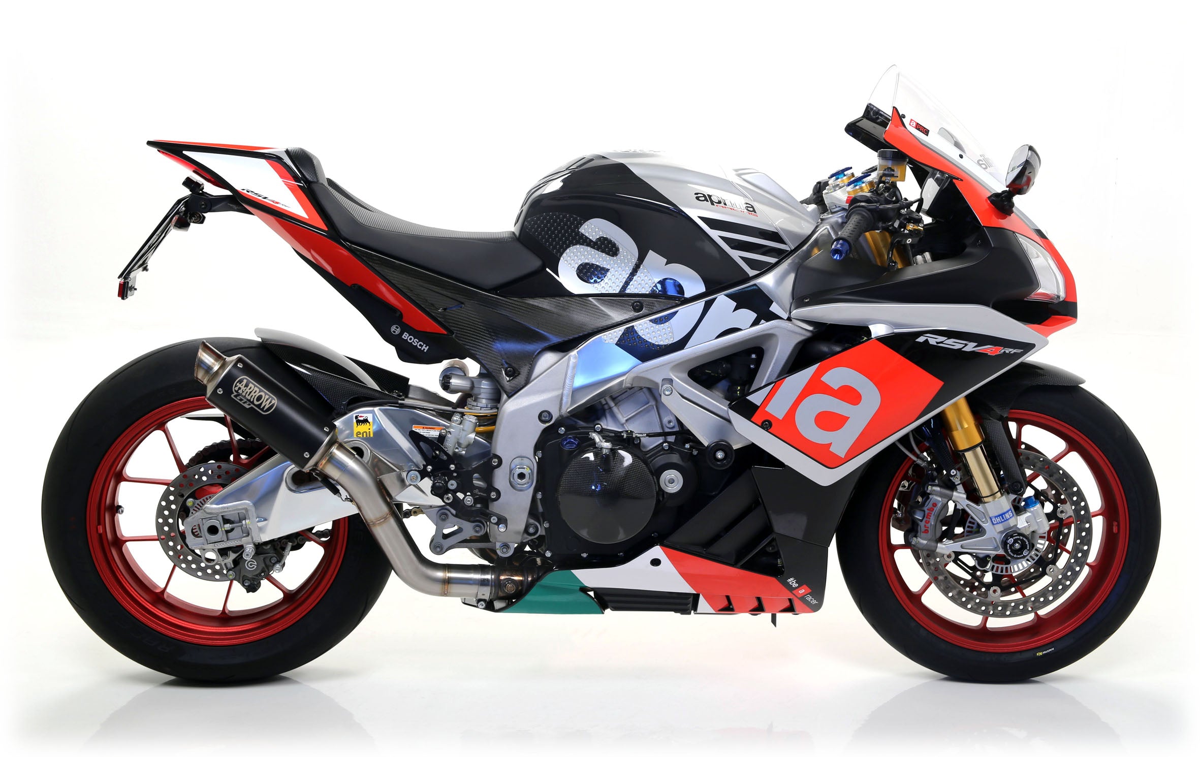 KIT SILENCER GP2 FULL TITANIUM ARROW APRILIA RSV 4 RR 2015-16