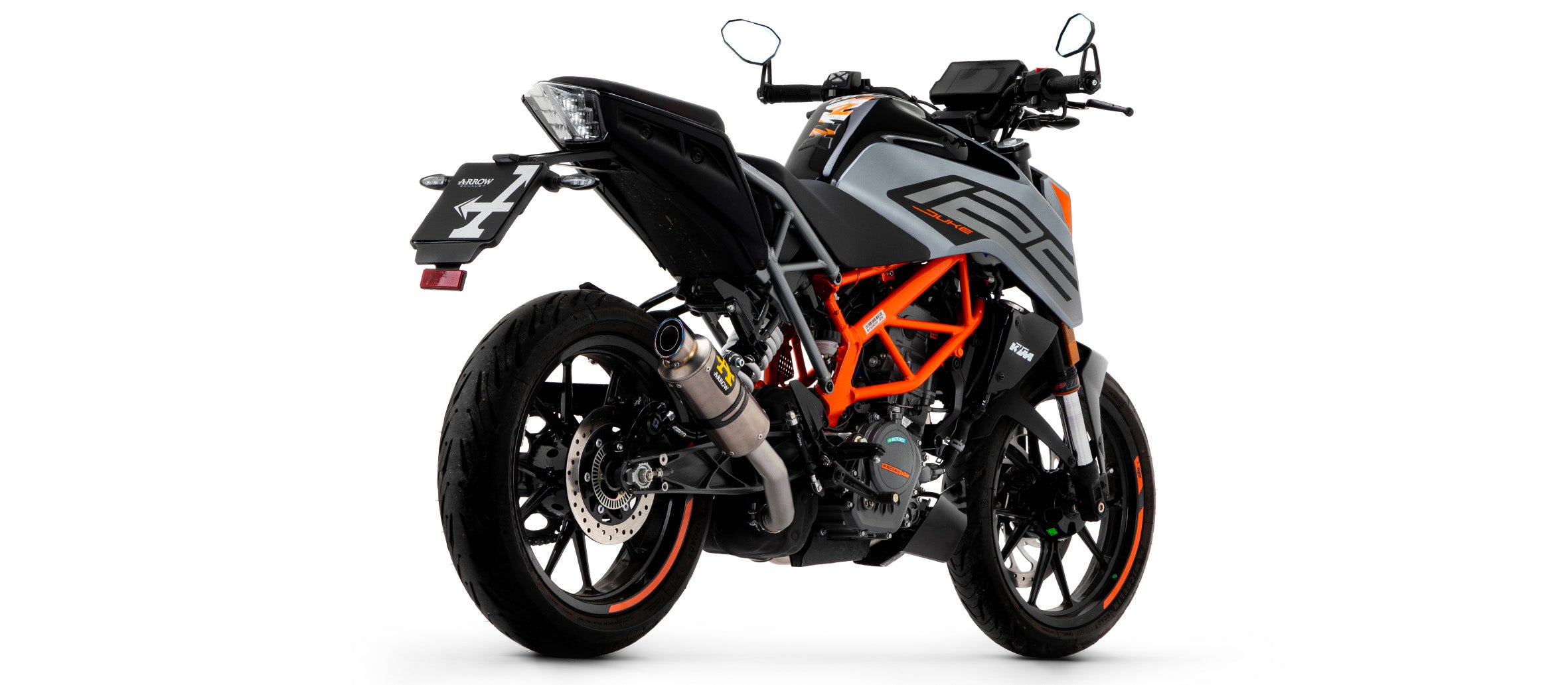 SCARICO MARMITTA GP2 FULL TITANIO ARROW KTM DUKE 125 2021-22