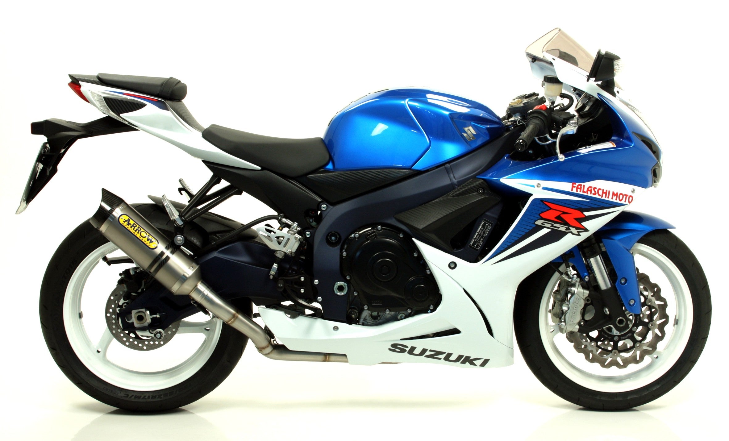 SCARICO COMPLETO THUNDER OMOLOGATO TITANIO-CARBONIO ARROW SUZUKI GSXR 600 11-16