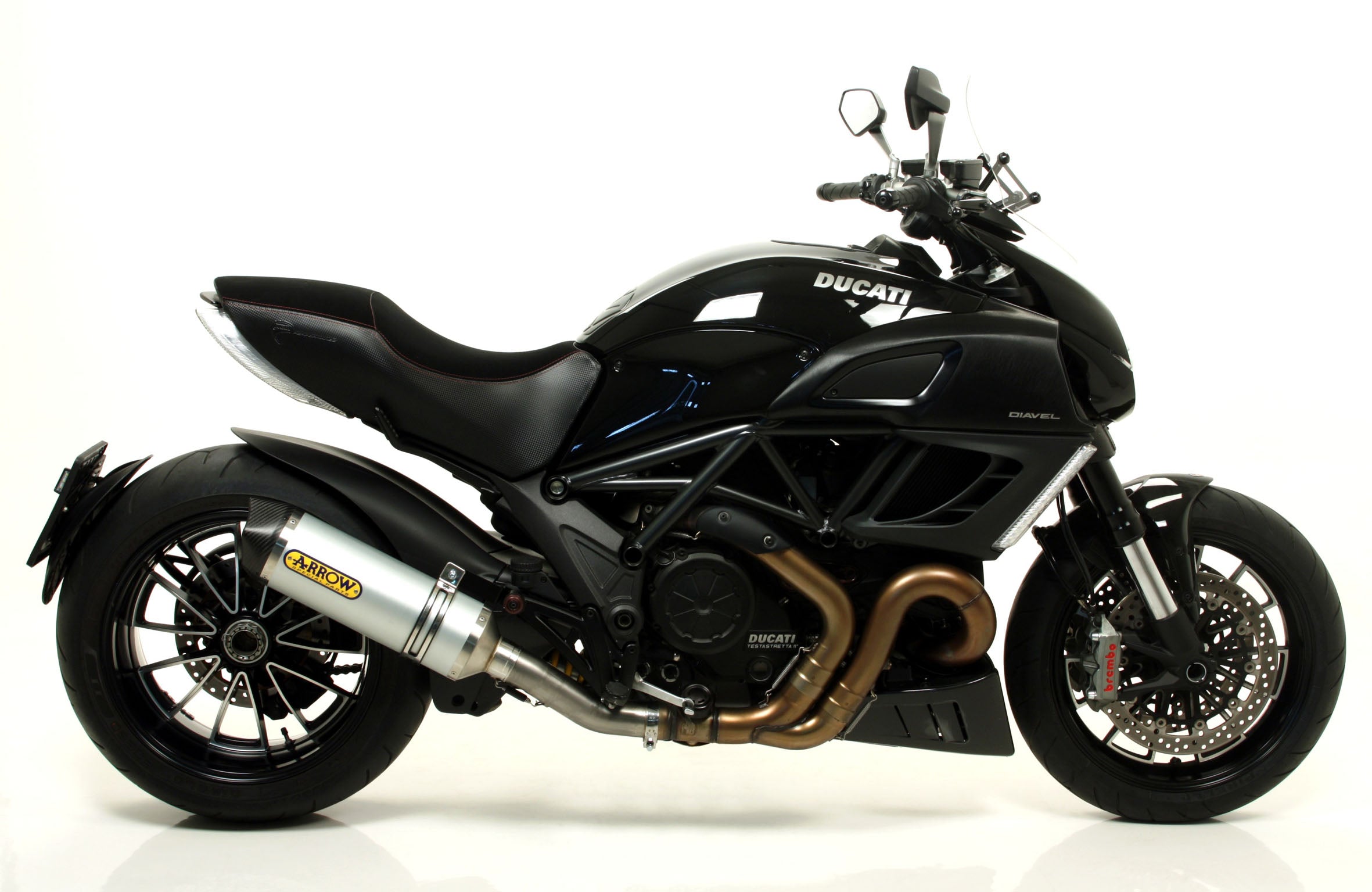 SCARICO RACE-TECH OMOLOGATO TITANIO-CARBONIO ARROW DUCATI DIAVEL 2011-16