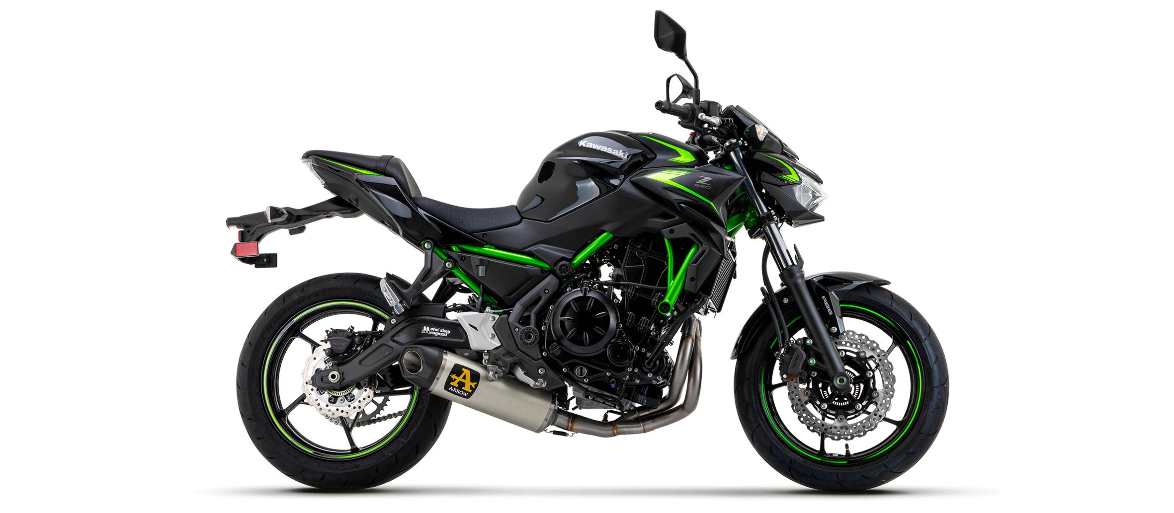 SCARICO MARMITTA INDY RACE TITANIO-CARBONIO ARROW KAWASAKI Z 650 2021-22