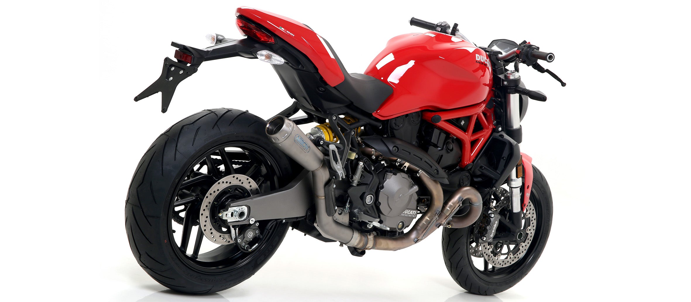 SILENCER PRO-RACE TITANIUM RACING ARROW DUCATI MONSTER 821 2018-20