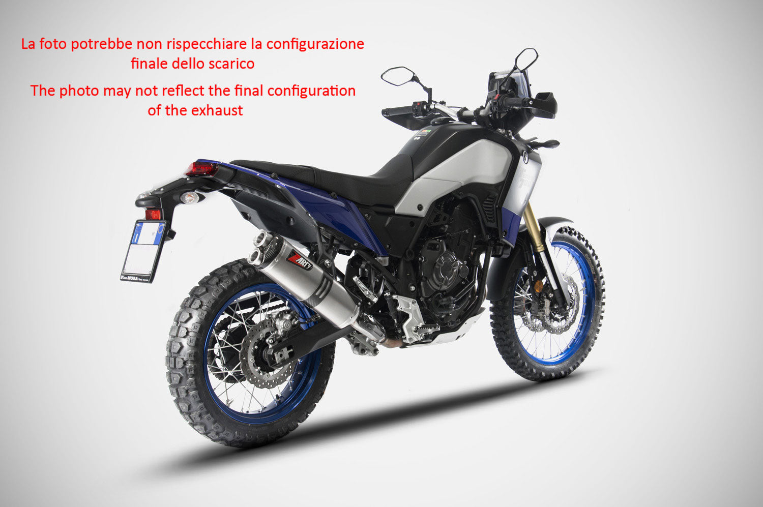SILENCER EXHAUST ZARD STEEL APPROVED YAMAHA TENERE' 700 2019-20