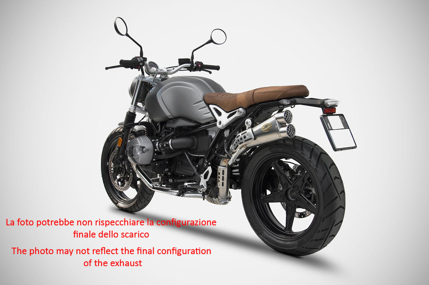 DOPPIO SCARICO ZARD SPECIAL EDT INOX RACING BMW R NineT URBAN GS 2021-23