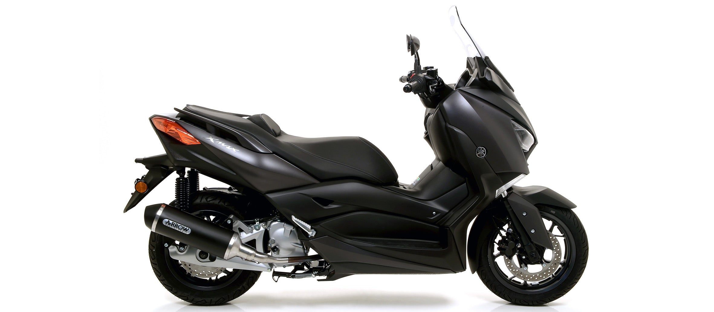 KIT SILENCER APP URBAN ALUMINUM BLACK-BLACK ARROW YAMAHA X-MAX 125 2018-20