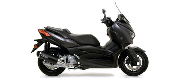 TERMINALE ARROW OMOLOGATO URBAN ALLUMINIO NERO YAMAHA XMAX 125 2018-20
