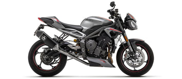 TERMINALE ARROW RACING VELOCE ALLUMINIO NERO TRIUMPH STREET TRIPLE 765 2020-22