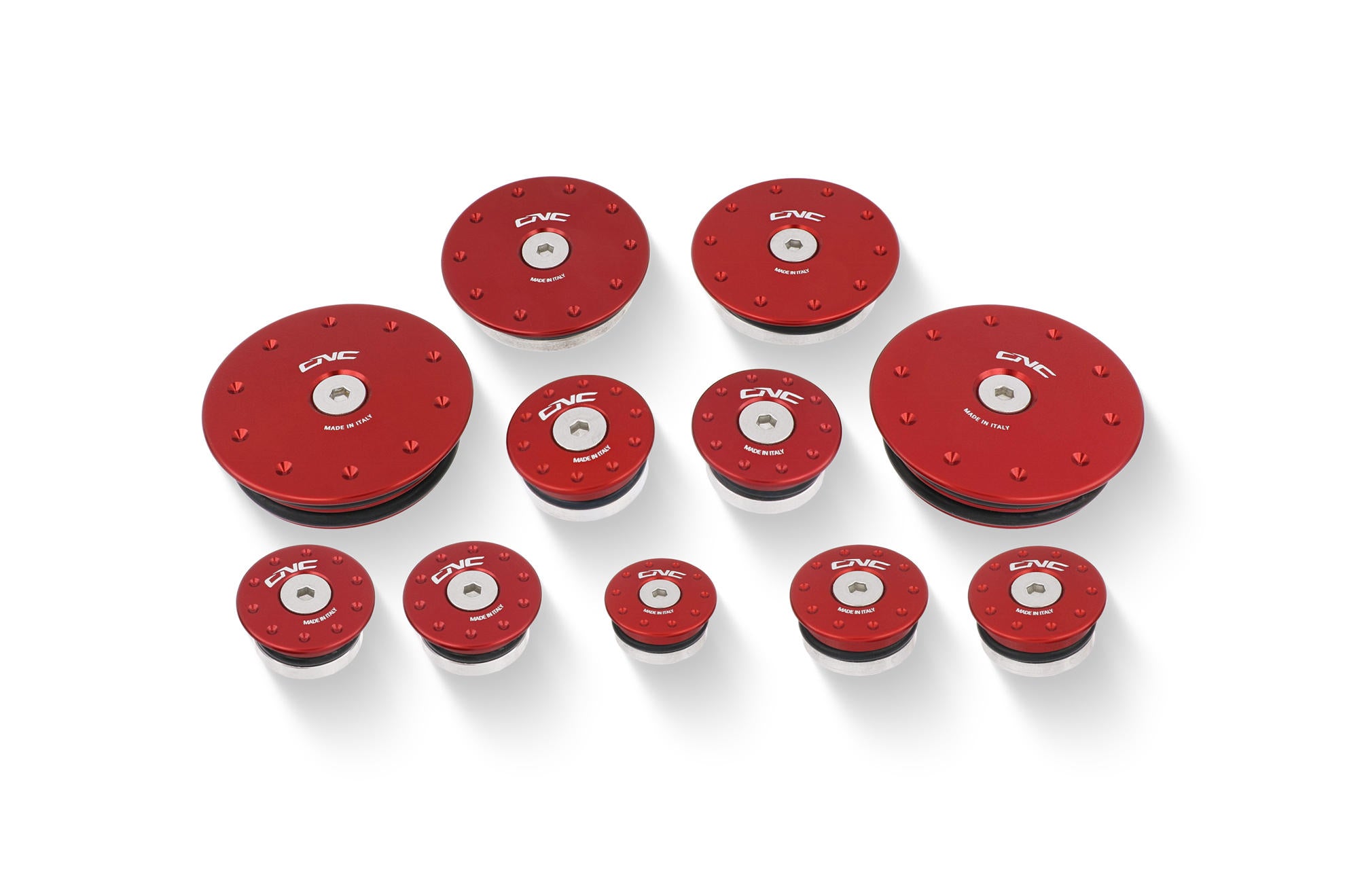 Frame cap sets CNC RACING DUCATI MULTISTRADA 1200 S GT