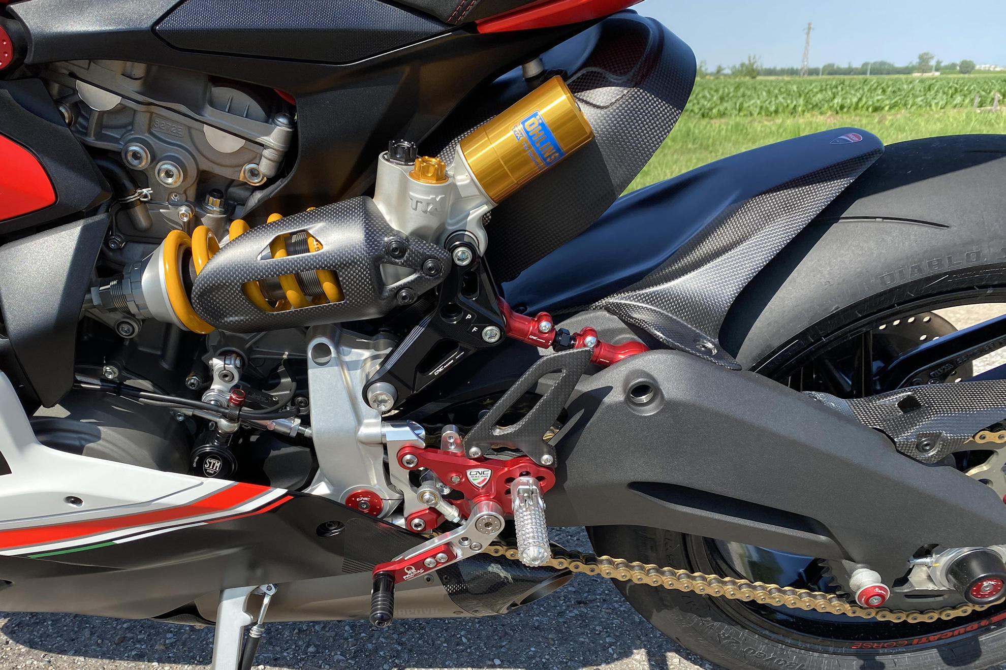 KIT BILANCIERI SOSPENSIONE POSTERIORE CNC RACING DUCATI PANIGALE 1299 / S
