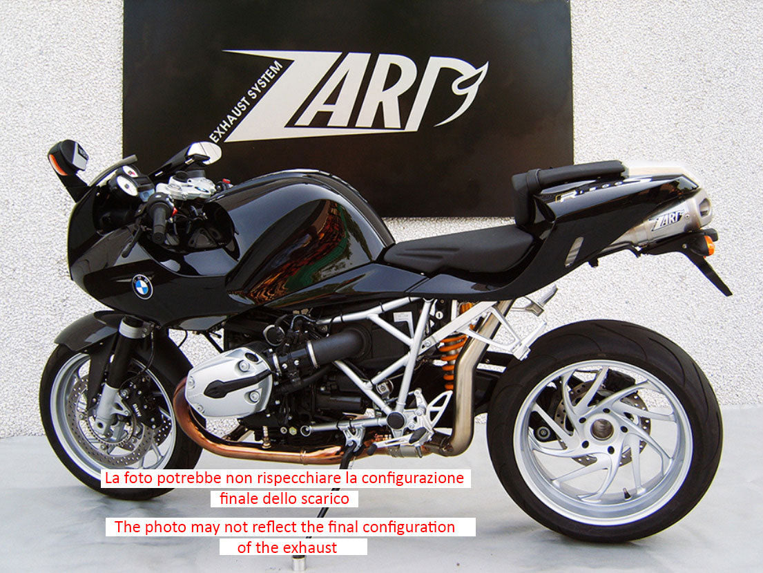 EXHAUST UNDERSEAT ZARD STEEL APPROVED BMW R 1200 S SINGLE SEAT 2006-08