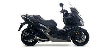 SCARICO COMPLETO ARROW OMOLOG. E5+E9 ALL. NERO-CARB KYMCO XCITING 400I S 19-20