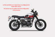 SCARICO COMPLETO ZARD INOX CROSS RACING TRIUMPH THRUXTON 900 2001-16