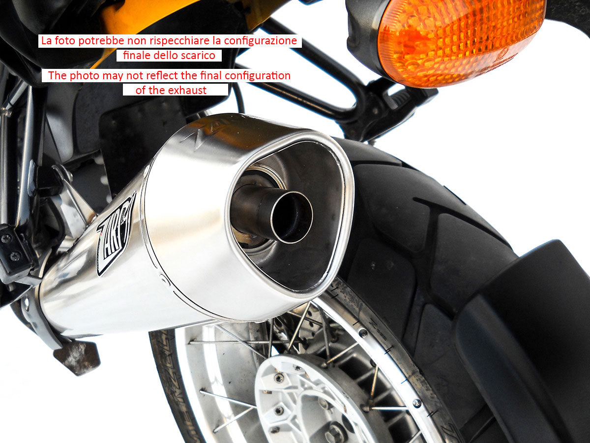 TERMINALE SCARICO ZARD CONICO ACCIAIO INOX LUCIDO RACING BMW R 1150 R 1999 - 07