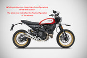 TERMINALE SCARICO ZARD LIM EDT INOX RACING DUCATI SCRAMBLER DESERT SLED 2017-19