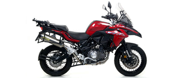 TERMINALE ARROW RACE-TECH TITANIO-CARBONIO BENELLI TRK 502 X 2018-20