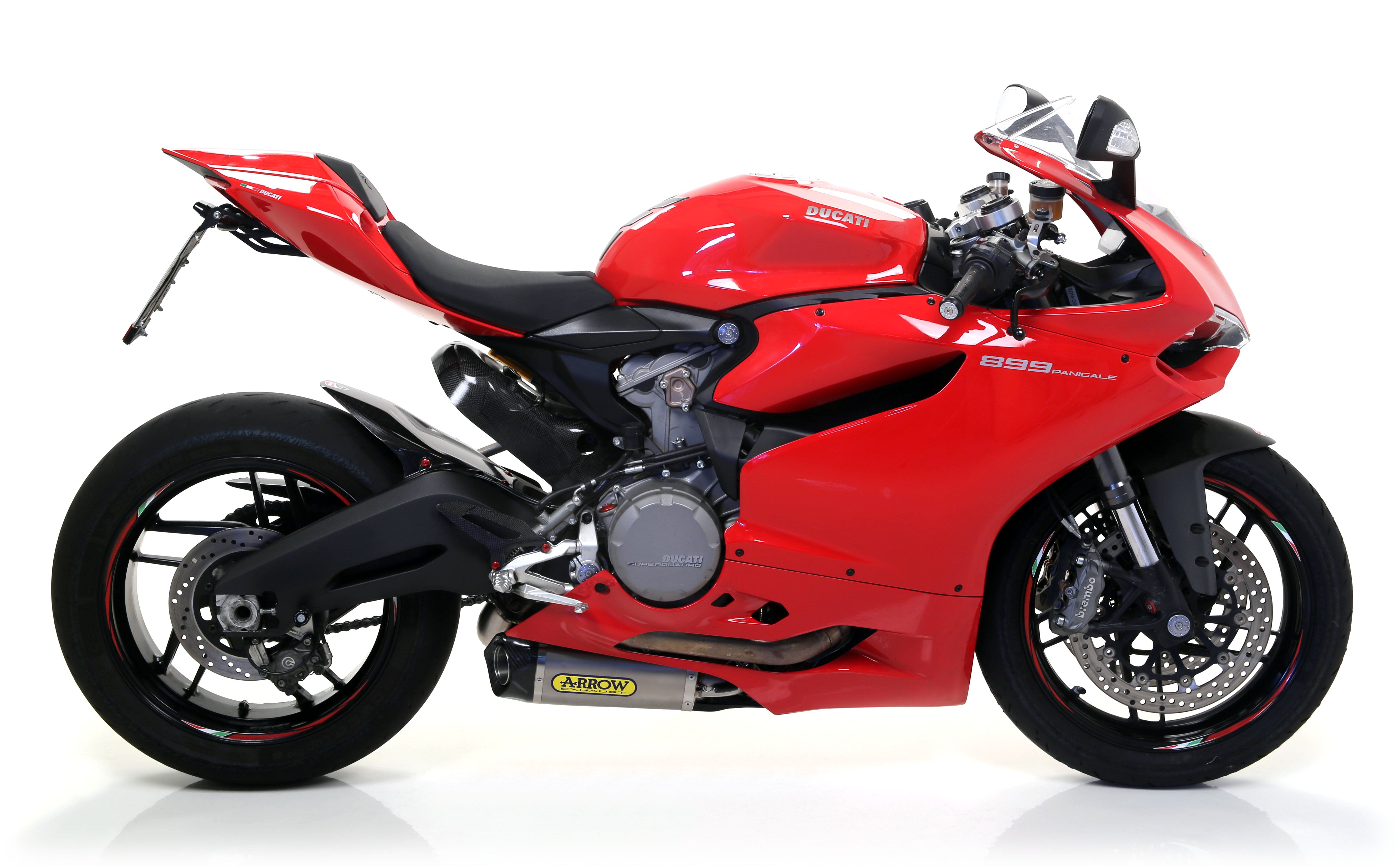 SILENCER WORKS TITANIUM (DX+SX)-CARB ARROW DUCATI 899 PANIGALE 2014-15