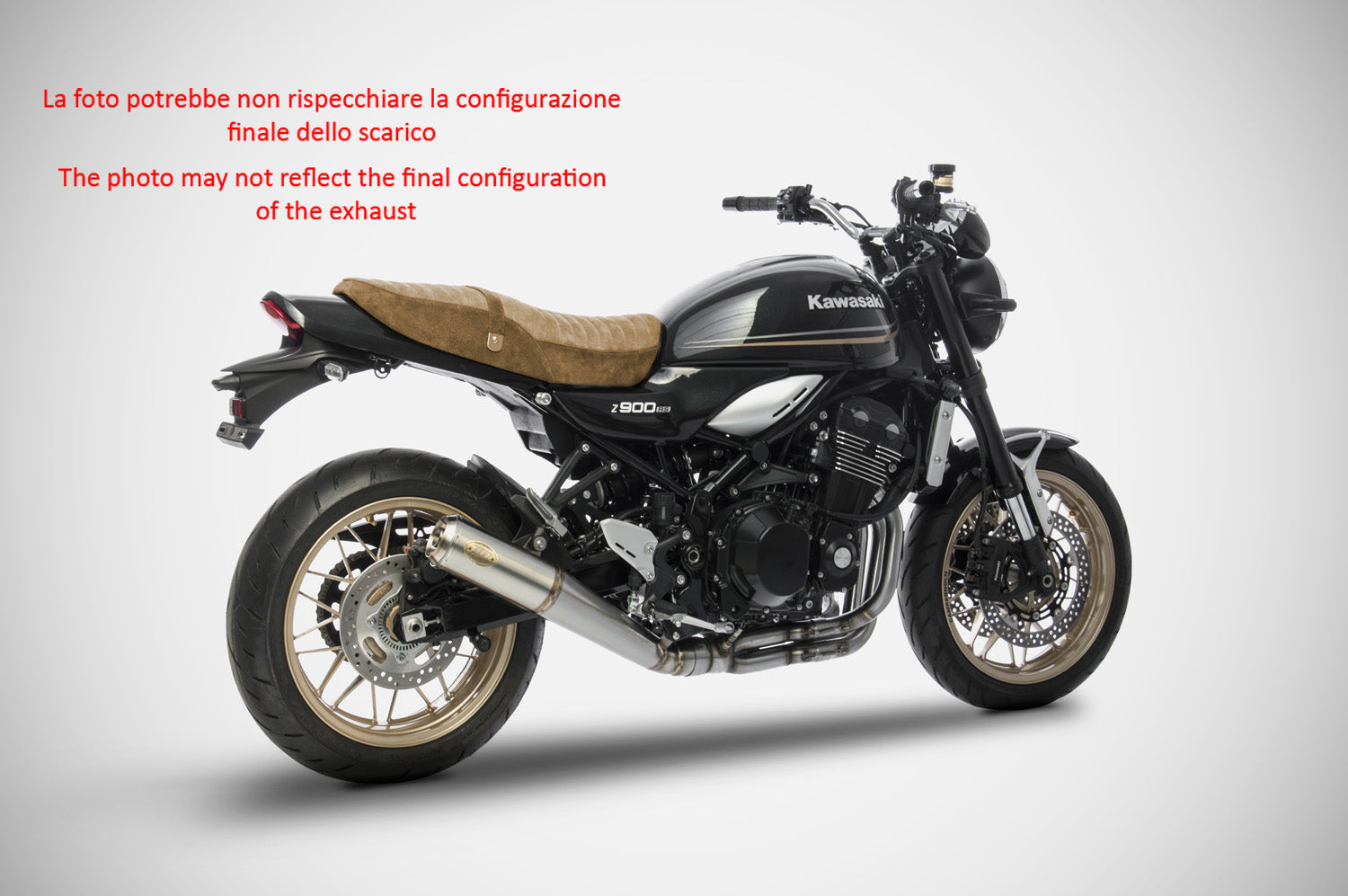 SCARICO COMPLETO ZARD ACCIAIO INOX RACING KAWASAKI Z900 RS 2018-20