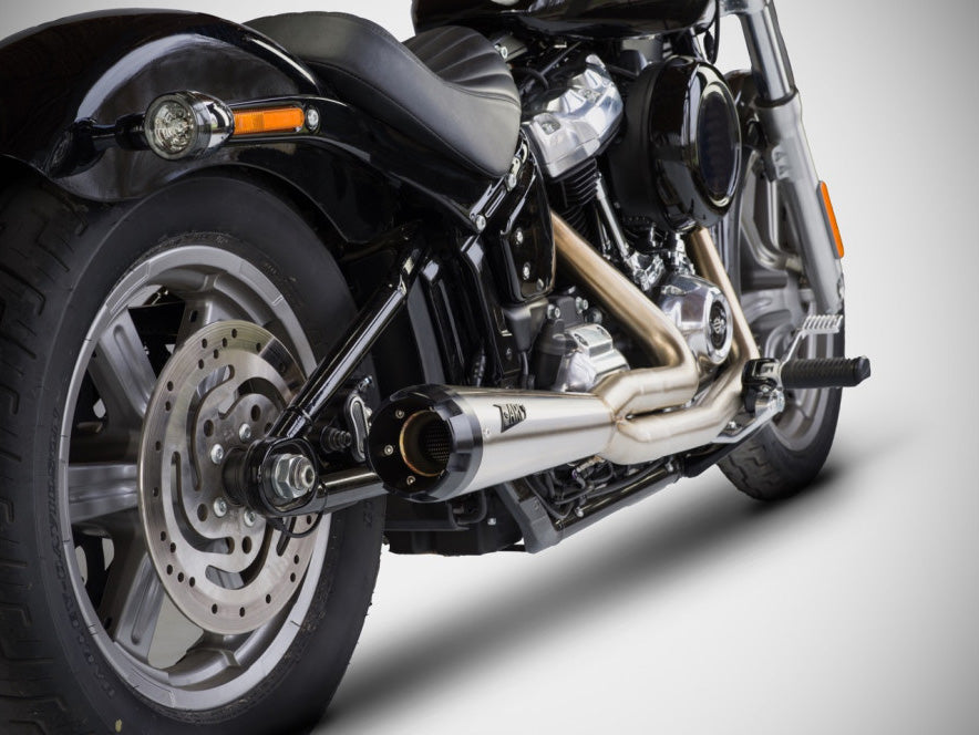 COMPLETE EXHAUST ZARD STAINLESS STEEL E4/E5 HARLEY DAVIDSON SOFTAIL M8 2016-23