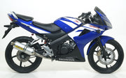 COMPLETE EXHAUST THUNDER APPROVED ALUMINUM ARROW HONDA CBR 125 R 2004-10