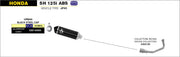 COMPLETE EXHAUST APP URBAN BLACK ALU-BLACK ARROW HONDA SH 125I ABS 12-16