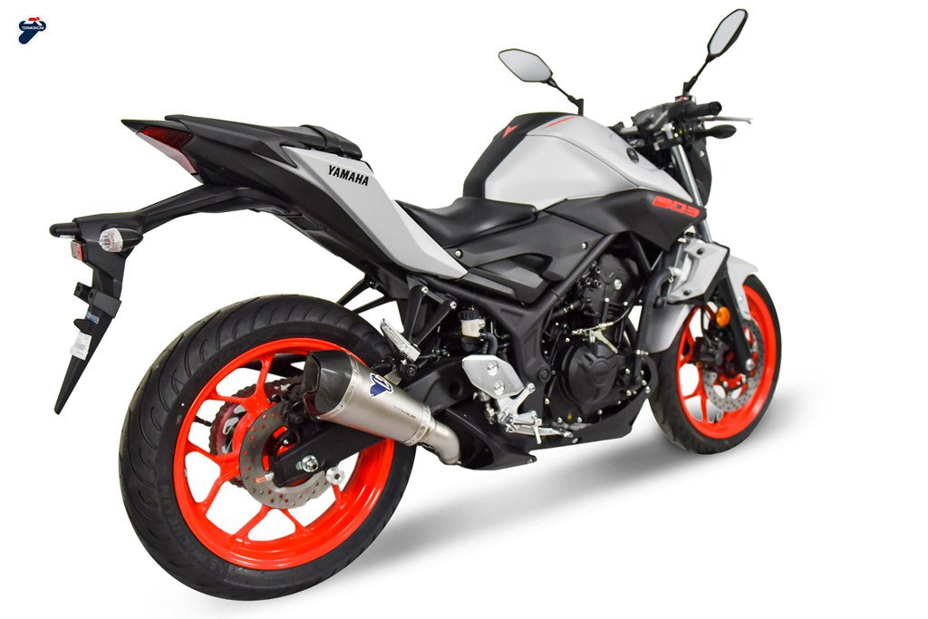 TERMINALE SCARICO RACING TERMIGNONI FORCE TITANIO YAMAHA MT 03 2016 - 19