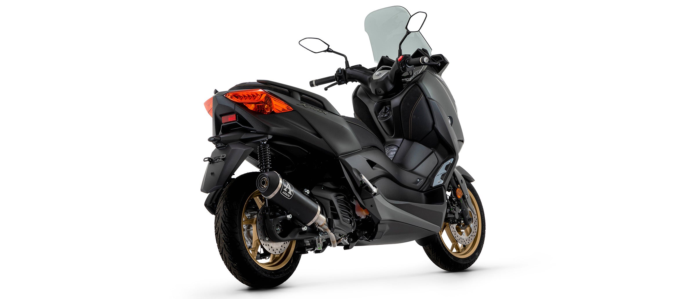 KIT SILENCER APPROVED URBAN BLACK ALU-BLACK ARROW YAMAHA X-MAX 125 2021-22